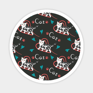 Cute American Shorthair Cat Magnet